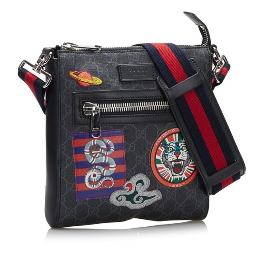 Faux GG Supreme Courier Shoulder Bag 547751